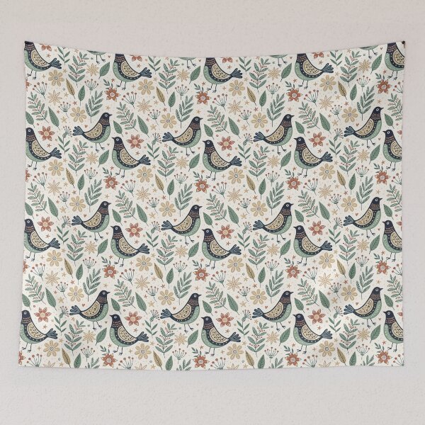 Item preview, Nordic Summer Bird Symbols | Scandinavian Garden Design designed and sold by Shuga-Design.