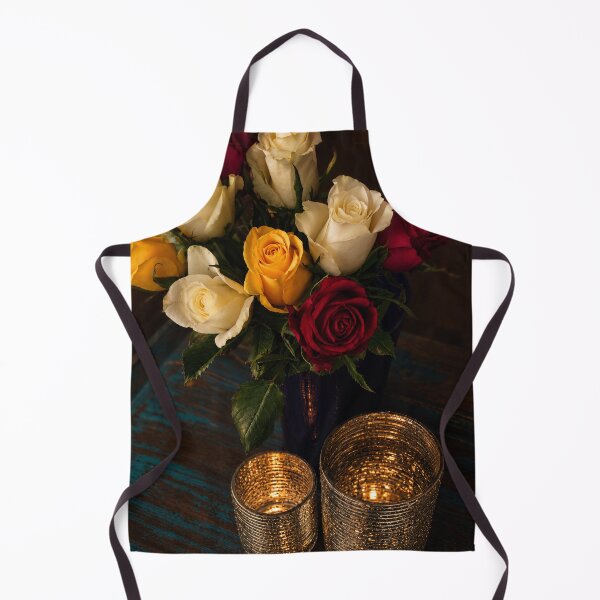 Item preview, Romantic Roses Candlelight Still Life designed and sold by Kimberly Palmer.
