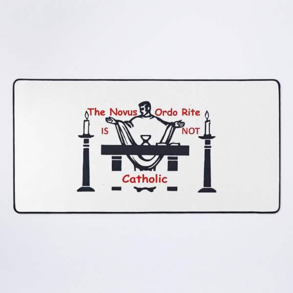 Item preview, The Novus Ordo Rite Is Not Catholic designed and sold by ✠Extra✠Ecclesiam✠Nulla✠Salus✠.