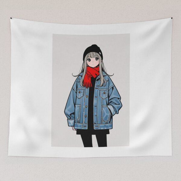 Item preview, Fashion - urbanlook woman denim jacket designed and sold by AnimeShin.