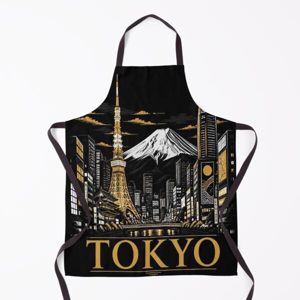 Item preview, Tokyo Skyline T-Shirt – Epic Dark Tokyo Gift designed and sold by SunnyDesign82.