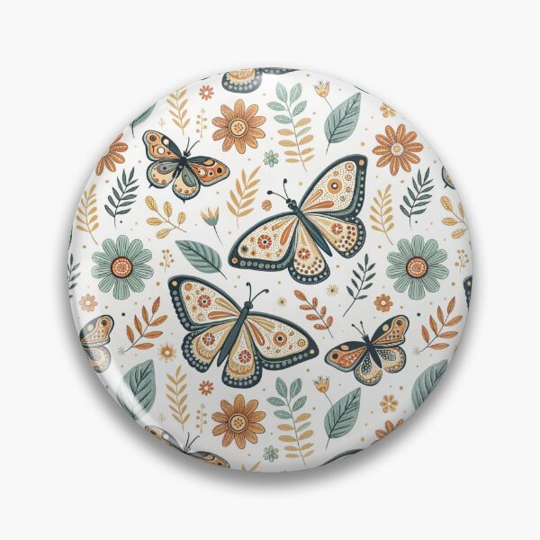 Item preview, Nordic Butterfly Symbols | Scandinavian Summer Folk designed and sold by Shuga-Design.