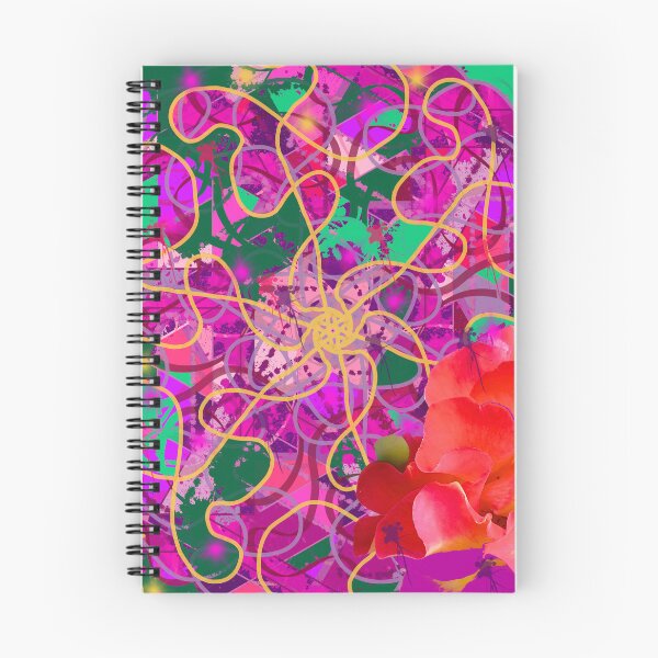 Item preview, Roses Splatter Paint Abstract Digital Art designed and sold by RAHKELROYSUM.