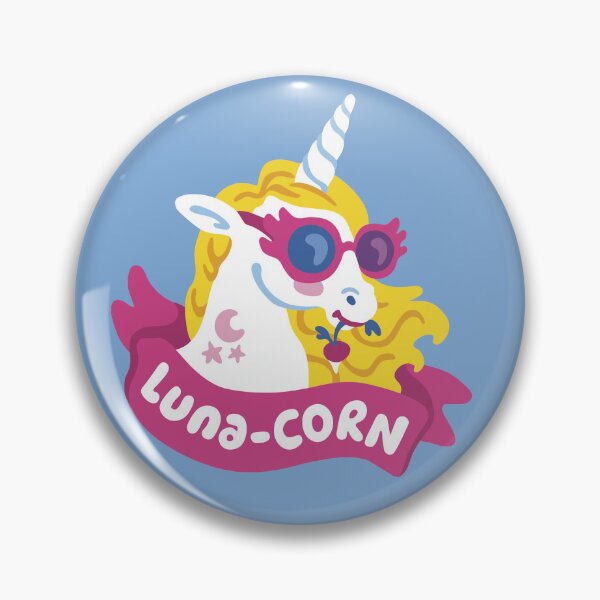 Item preview, MAGICAL Animal Puns - Luna-CORN designed and sold by Victoria Barron.