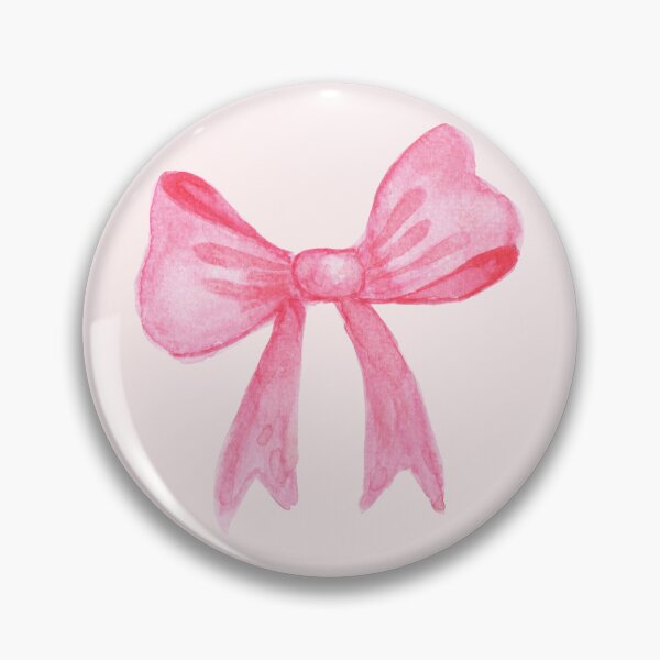 Item preview, Cute Pink Watercolor Bow - Coquette Aesthetic Ribbon Clip Art designed and sold by NinaVibeStudio.