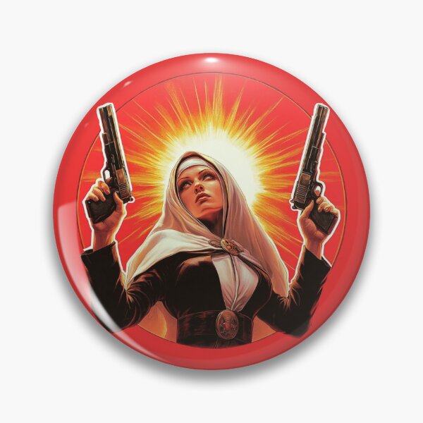 Item preview, gunslinger nun designed and sold by HauntedEmporium.