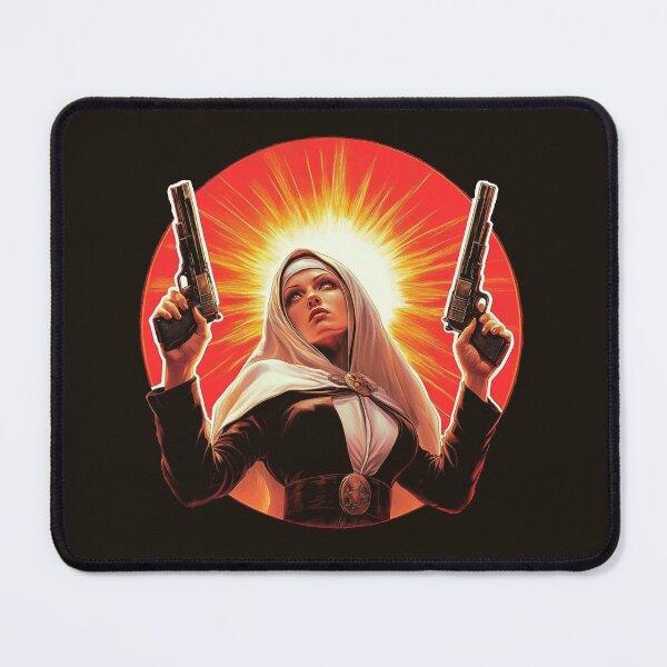 Item preview, gunslinger nun designed and sold by HauntedEmporium.