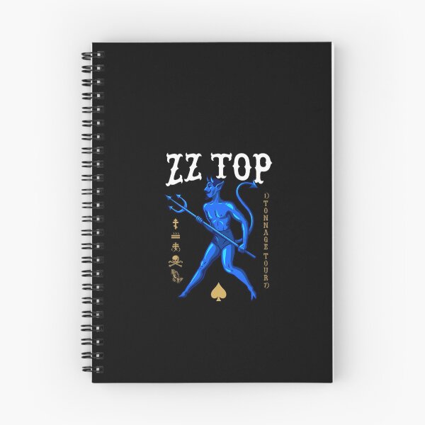 Item preview, Zz Top Tonnage Tour Blue Devil Pitchfork Graphic designed and sold by HeinzanoRoder.