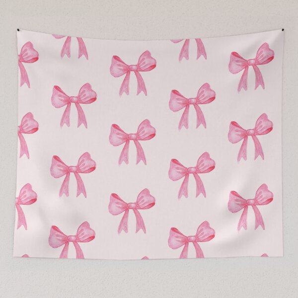 Item preview, Cute Pink Watercolor Bow - Coquette Aesthetic Ribbon Clip Art designed and sold by NinaVibeStudio.