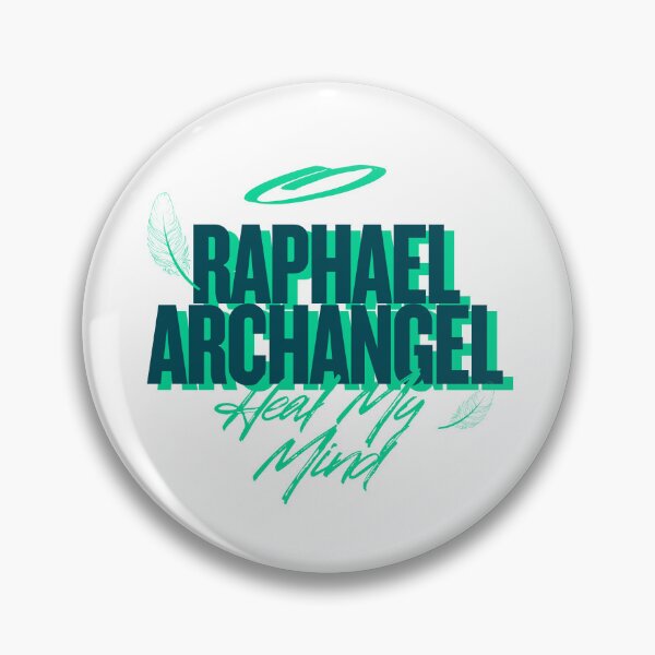 Item preview, Rafael Arcangel Healer Green Typography designed and sold by MapachardoStoreRB.