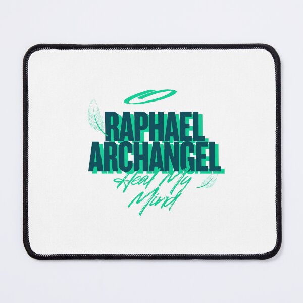 Item preview, Rafael Arcangel Healer Green Typography designed and sold by MapachardoStoreRB.