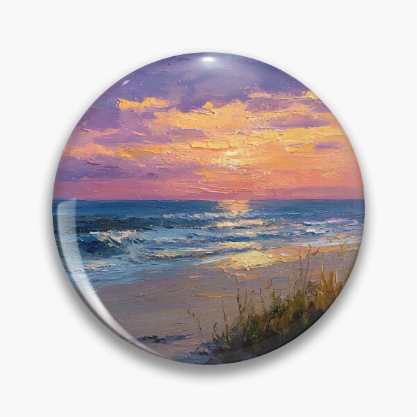 Item preview, Myrtle Beach Evening Dusk Ocean South Carolina Coastal Beach Sea Oats designed and sold by daila70.