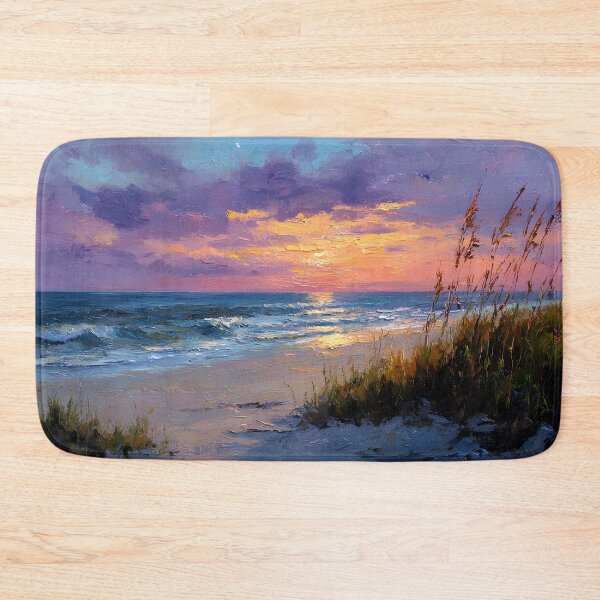Item preview, Myrtle Beach Evening Dusk Ocean South Carolina Coastal Beach Sea Oats designed and sold by daila70.