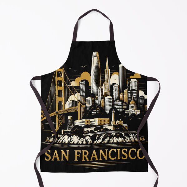 Item preview, San Francisco Skyline T-Shirt – Epic Dark SF Gift designed and sold by SunnyDesign82.