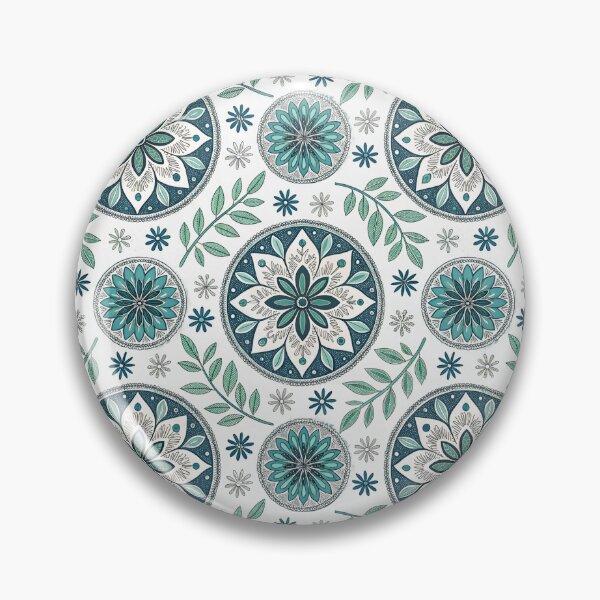 Item preview, Nordic Garden Rosettes | Scandinavian Folk Geometry designed and sold by Shuga-Design.