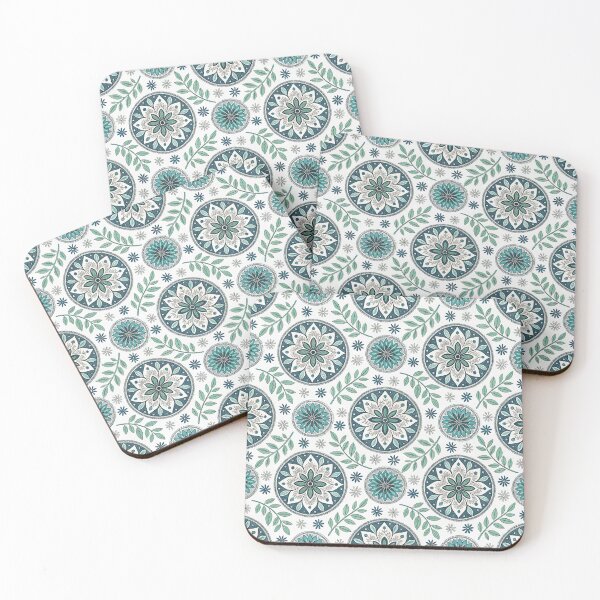Item preview, Nordic Garden Rosettes | Scandinavian Folk Geometry designed and sold by Shuga-Design.