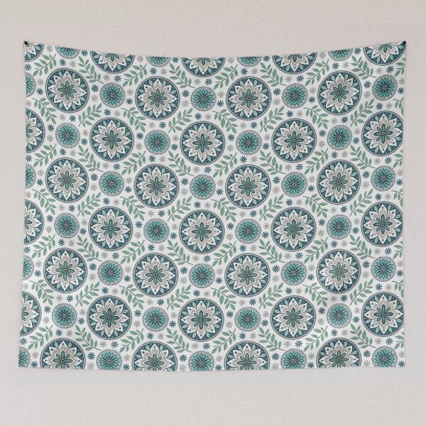 Item preview, Nordic Garden Rosettes | Scandinavian Folk Geometry designed and sold by Shuga-Design.