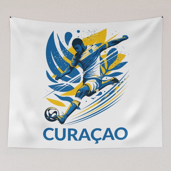 Item preview, Curaçao Soccer designed and sold by StudioRedKoala.