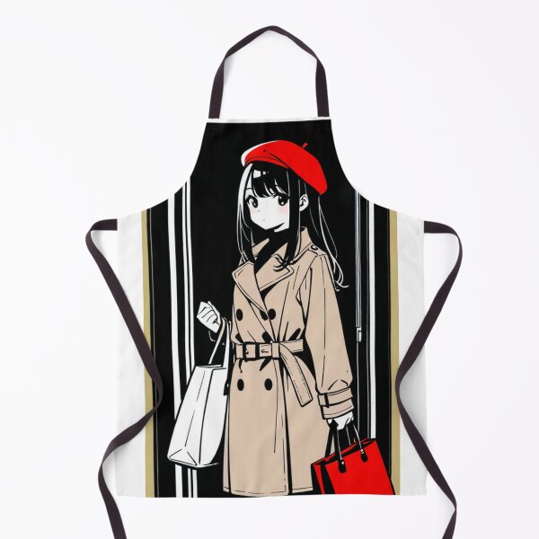Item preview, Fashion - urbansty woman beige trench designed and sold by AnimeShin.