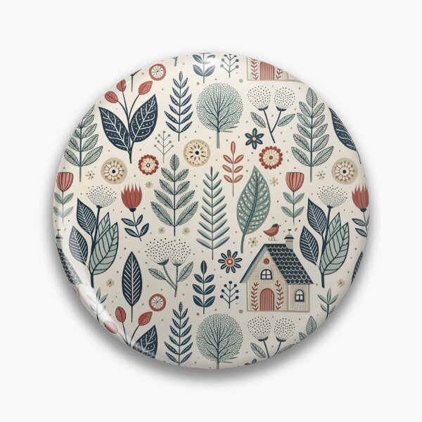 Item preview, Nordic Garden Filler Marks | Scandinavian Folk Design designed and sold by Shuga-Design.
