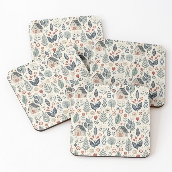 Item preview, Nordic Garden Filler Marks | Scandinavian Folk Design designed and sold by Shuga-Design.