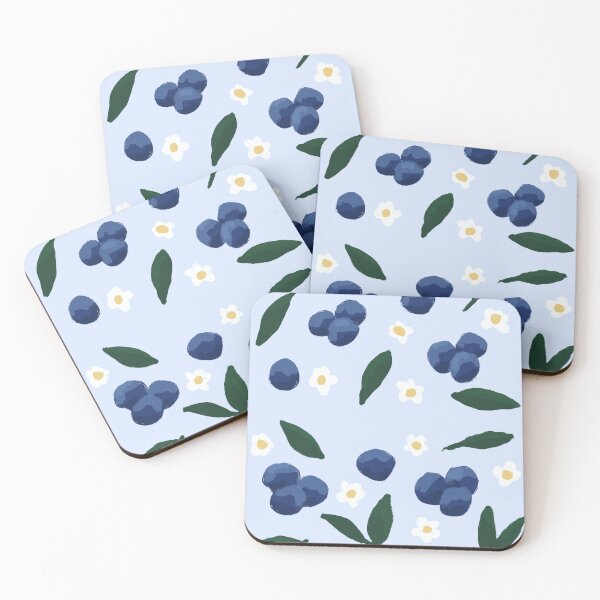 Item preview, cool blueberries designed and sold by karasgarden.