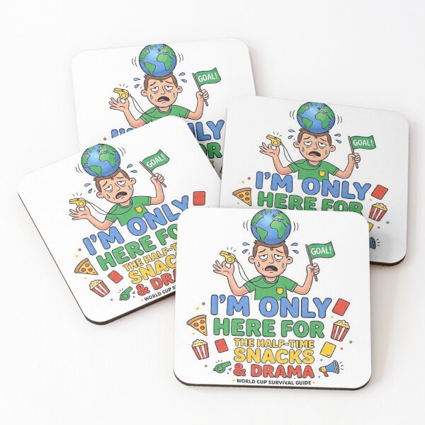 Item preview, Funny World Cup Football Half - Time Snacks And Drama designed and sold by AT STEPS WEARs.