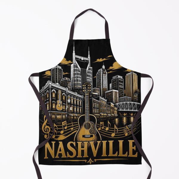 Item preview, Nashville Skyline T-Shirt – Epic Dark Nashville Gift designed and sold by SunnyDesign82.