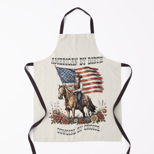 Item preview, American By Birth Cowgirl By Choice Patriotic Western Vintage designed and sold by legacylivingshop.