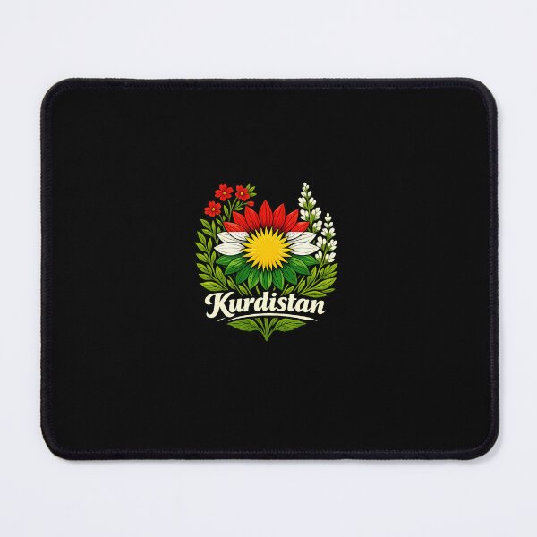 Item preview, Kurdistan Sunflower Logo – Flag Colors & Freedom Symbol designed and sold by Khatare.