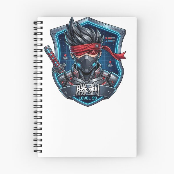 Item preview, Cyberpunk Ninja Level 99 Anime Gaming Mascot designed and sold by Munib320.