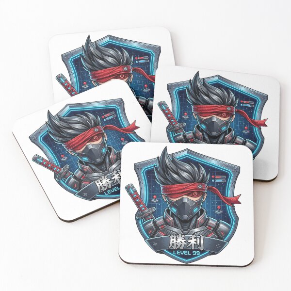 Item preview, Cyberpunk Ninja Level 99 Anime Gaming Mascot designed and sold by Munib320.