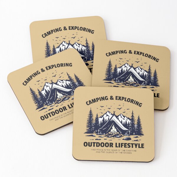 Item preview, Camping and Exploring Outdoor Lifestyle designed and sold by aspanguji.