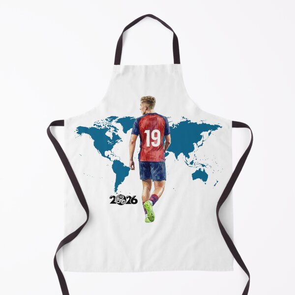 Item preview, World Footballer Number 19 Watercolor Art designed and sold by Turnersports.