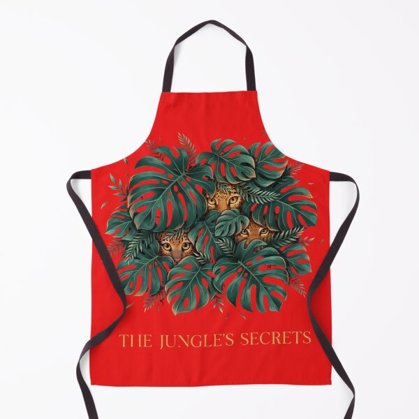 Item preview, The Jungle's Secrets- Mysterious Leopard Eyes in Wild Tropical Foliage designed and sold by CrownINDesign.