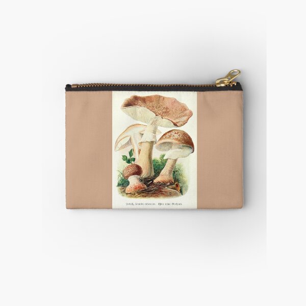 Item preview, Antique Mushrooms Tan designed and sold by collageDP.