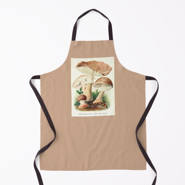 Item preview, Antique Mushrooms Tan designed and sold by collageDP.