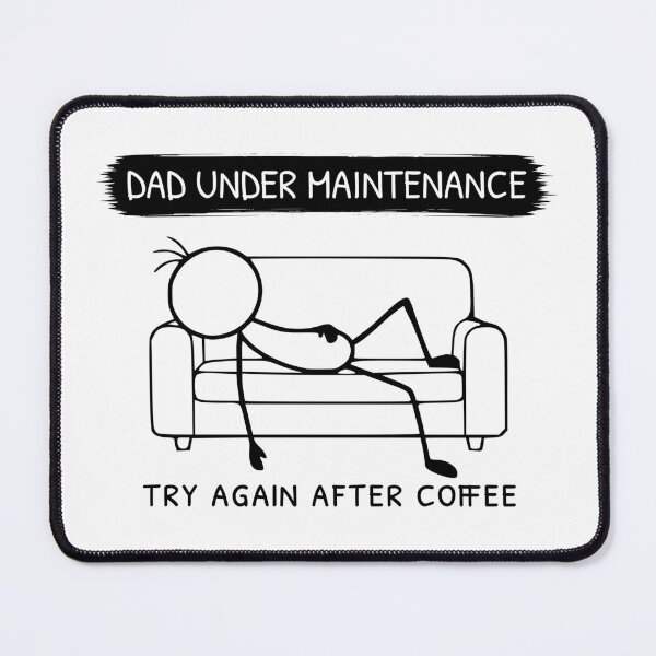 Item preview, Dad Under Maintenance Funny Dad Design designed and sold by Pebl-Co.