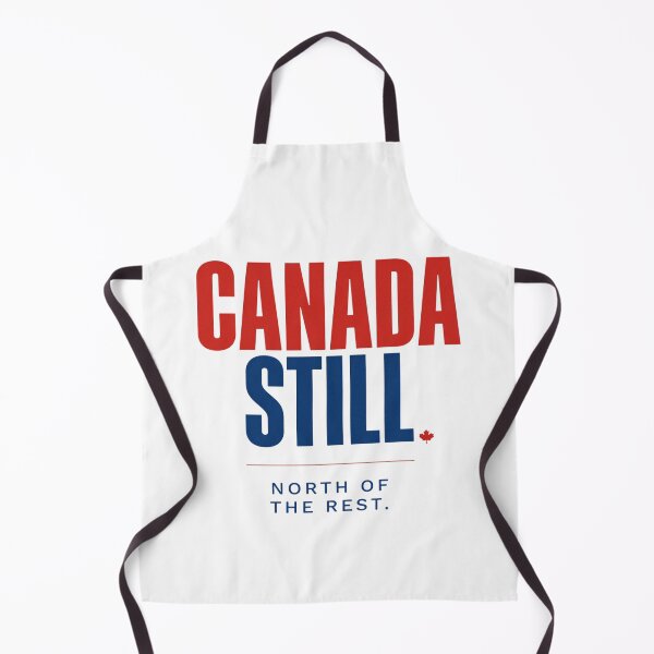 Item preview, Canada Still – North of the Rest | Bold Red & Blue Canadian Pride Typography designed and sold by InspiredCreatives.