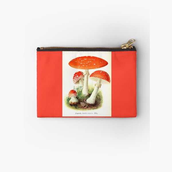 Item preview, Antique Mushrooms Red designed and sold by collageDP.