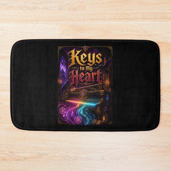 Item preview, Keys to My Heart Gothic Piano Fantasy Music Design designed and sold by Sketchlegacy.