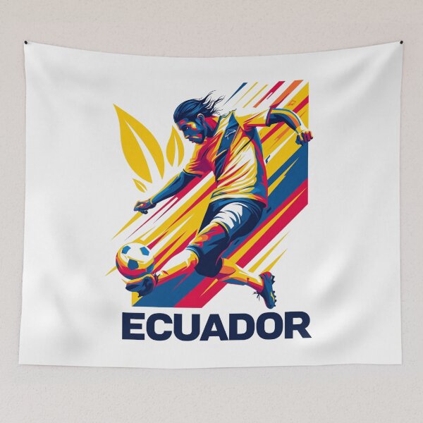 Item preview, Ecuador Soccer designed and sold by StudioRedKoala.