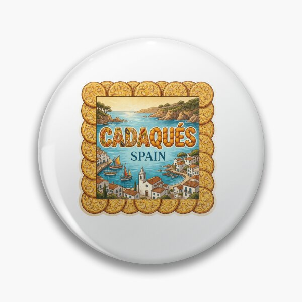 Item preview, Cadaques Spain Food Sticker designed and sold by Imaginarium of Chaos falcon88 .