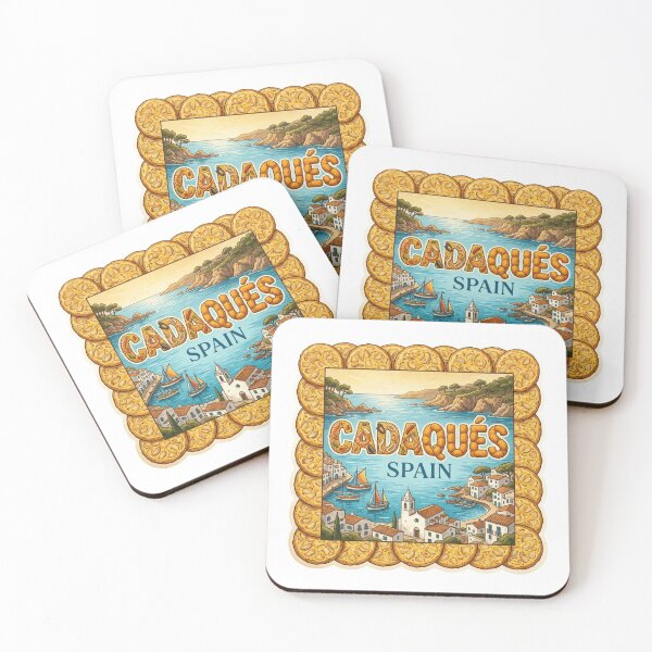 Item preview, Cadaques Spain Food Sticker designed and sold by Imaginarium of Chaos falcon88 .