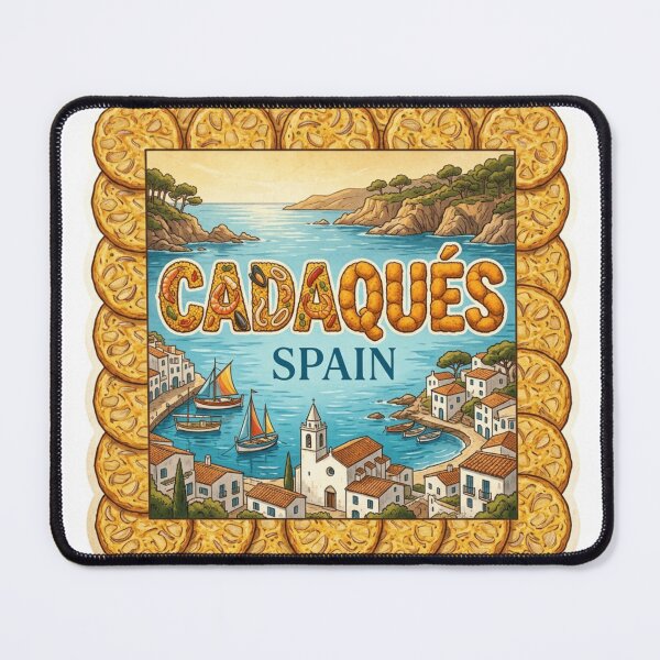 Item preview, Cadaques Spain Food Sticker designed and sold by Imaginarium of Chaos falcon88 .