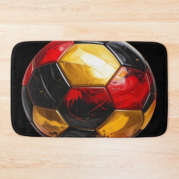 Item preview, Football in black, red, and gold for Germany designed and sold by LiskoDesign.