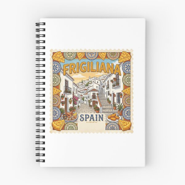 Item preview, Frigiliana Spain Food Sticker Souvenir Summer Edition designed and sold by Imaginarium of Chaos falcon88 .