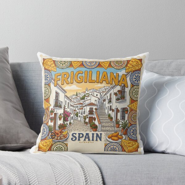 Item preview, Frigiliana Spain Food Sticker designed and sold by Imaginarium of Chaos falcon88 .