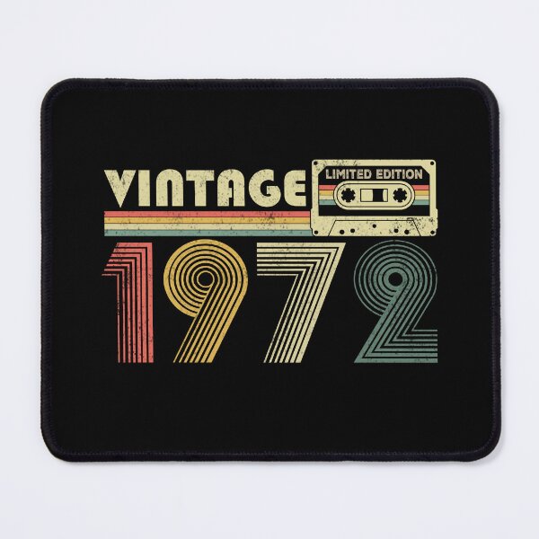 Item preview, Vintage 1972 54th Birthday Limited Edition With Retro Cassette Gift designed and sold by FernaRoje.