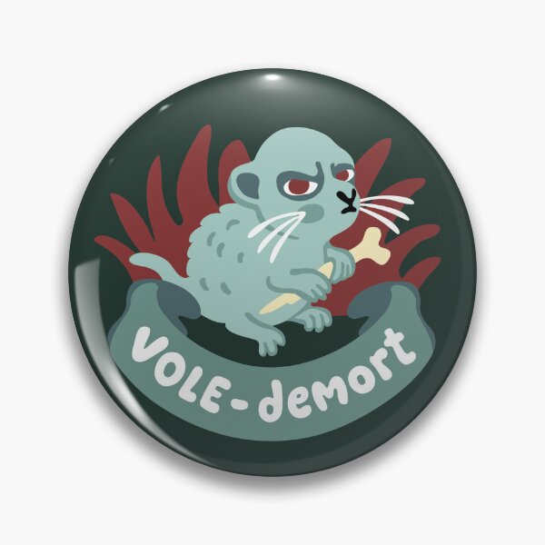 Item preview, MAGICAL Animal Puns - VOLE-demort designed and sold by Victoria Barron.
